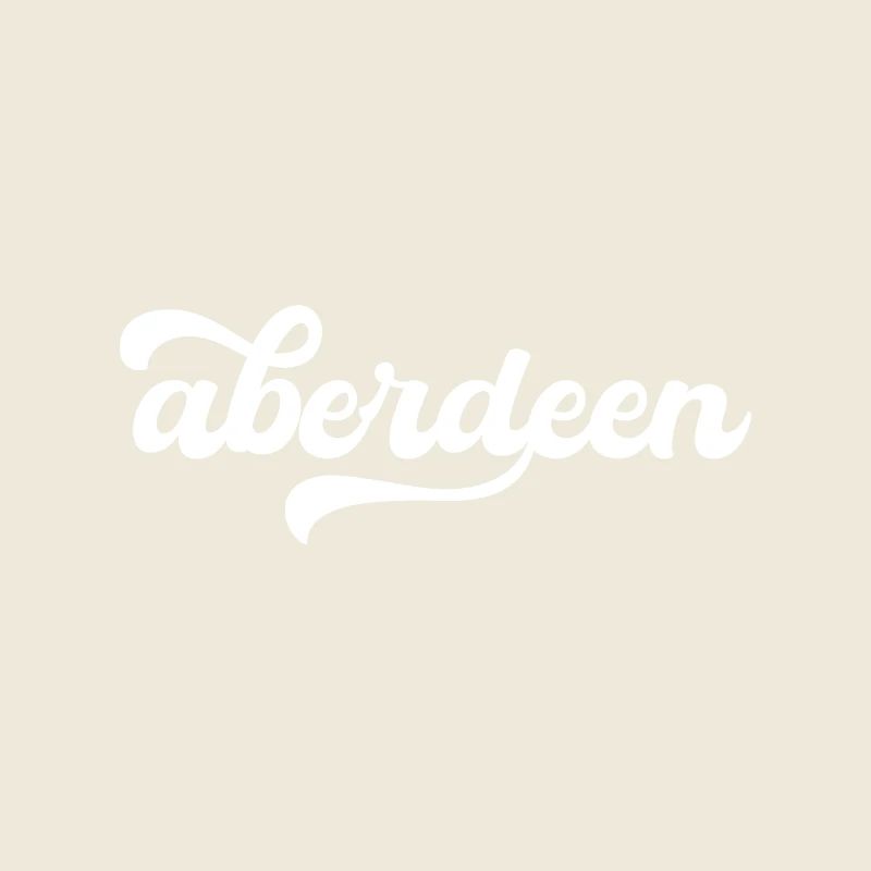 Aberdeen, Aesthetic Typography