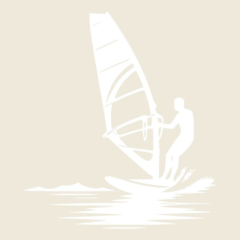 Windsurfer Surf Training Water and Wind