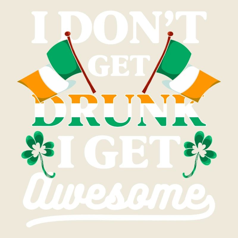 Pub Irlande Lucky Flag