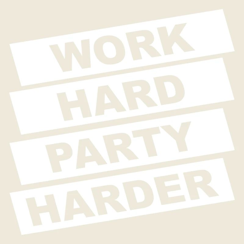 Party Hard Work Harder Crew Work Celebrate Fun