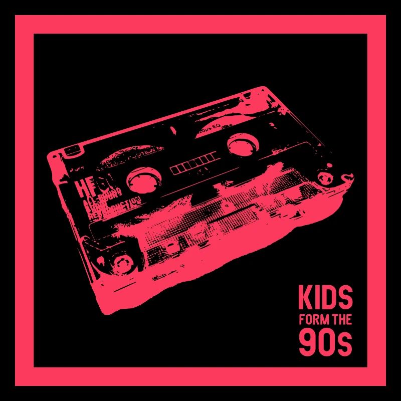 Kids from the 90s - bold red MC feeling