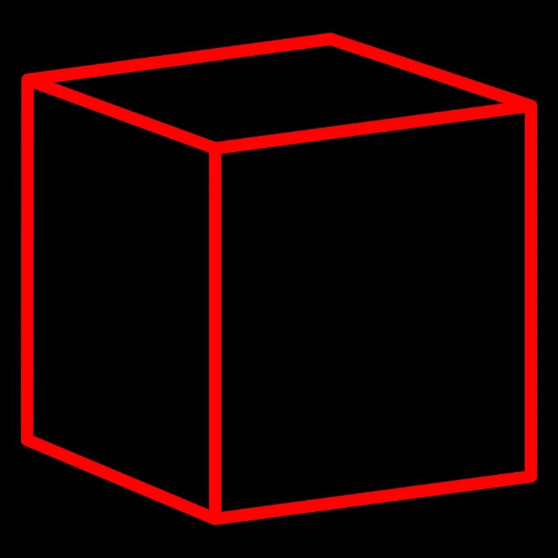 Red cube