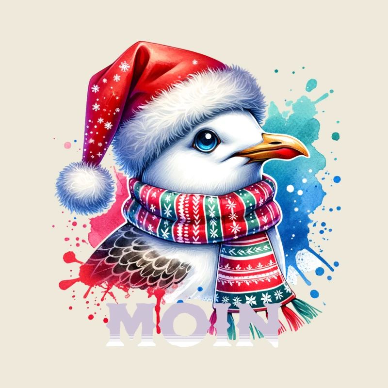 Moin Möwe Weihnachten