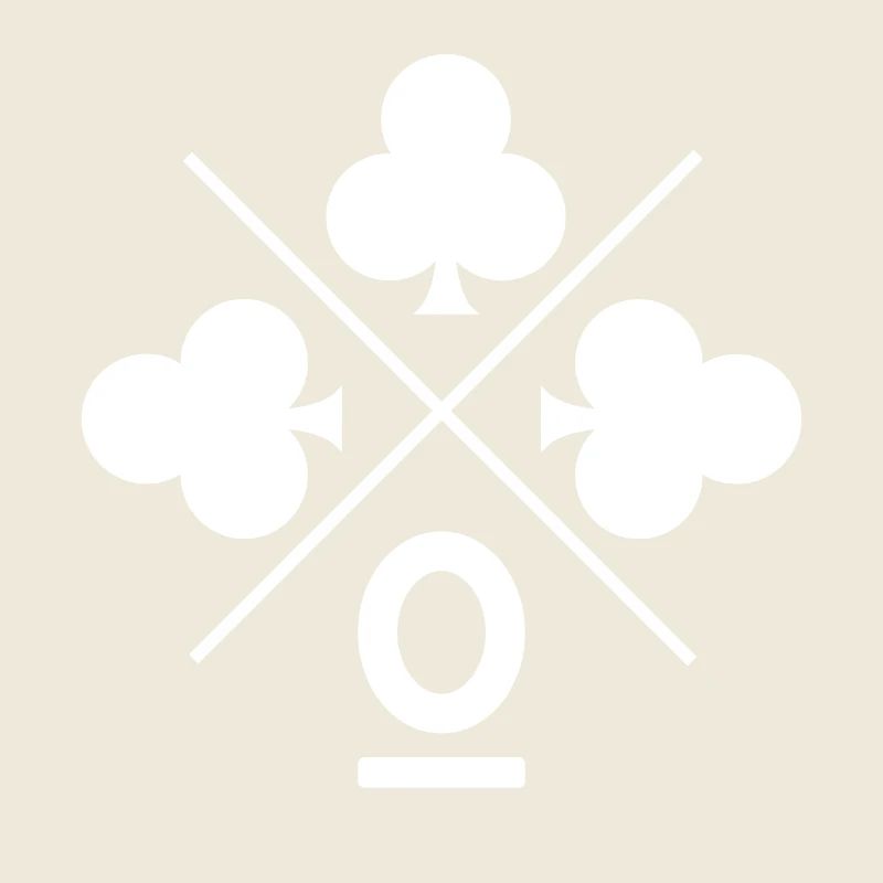 Buchstabe des Glücksklees