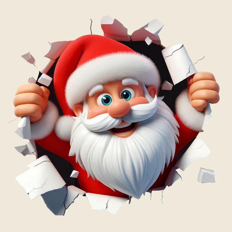 Santa in the hole from the front 1