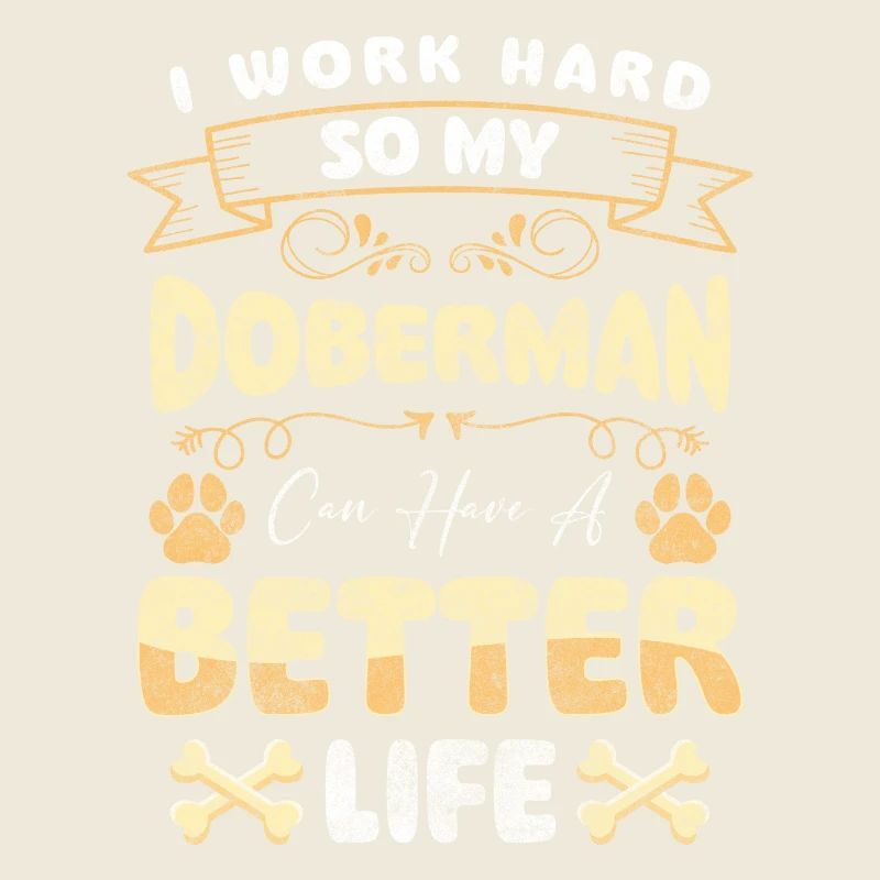 Dobermann Rassehund Schutz Wachschutz