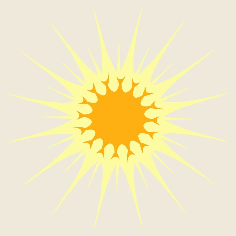 Bright Sun Rays Summer Glow Light Warmth