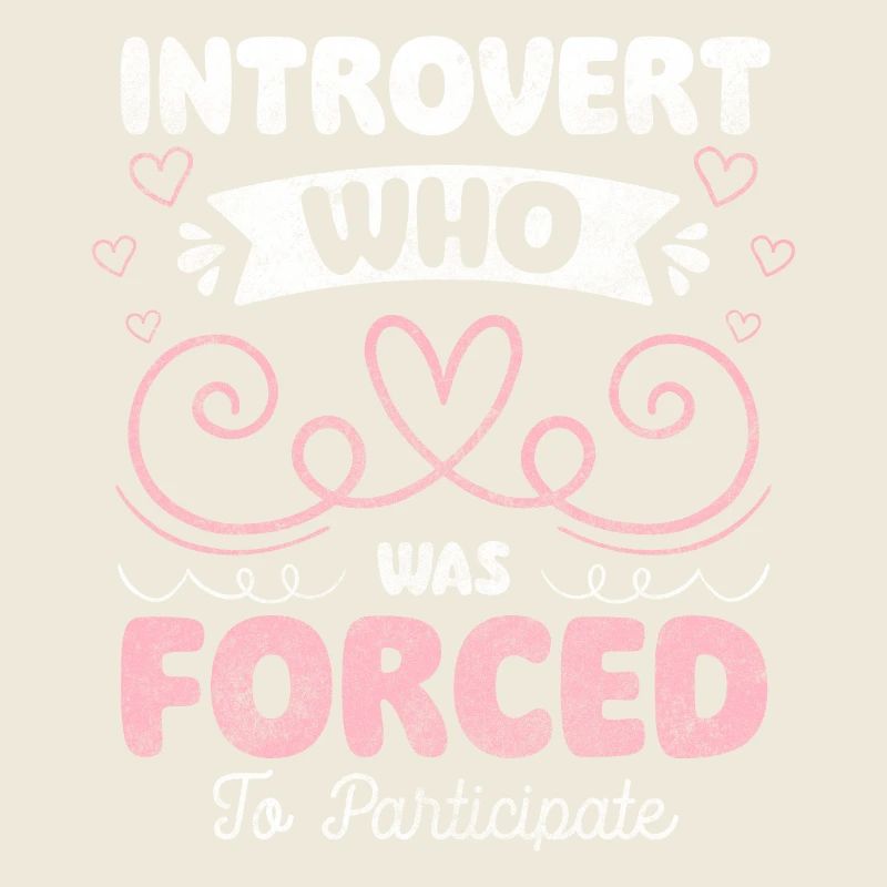 Introverti, contact social, réflexion