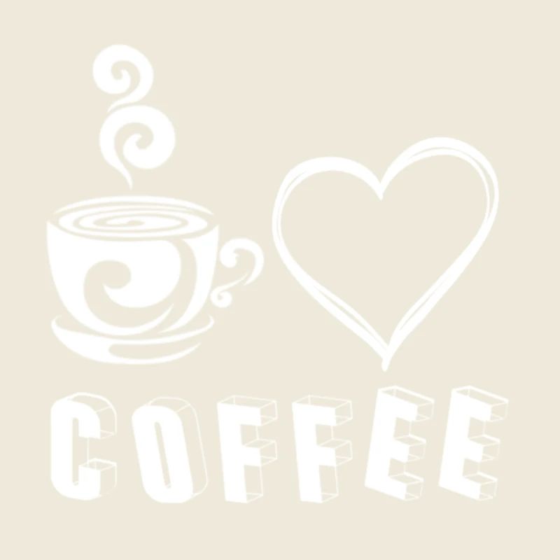 I love Coffee, ich liebe Kaffee