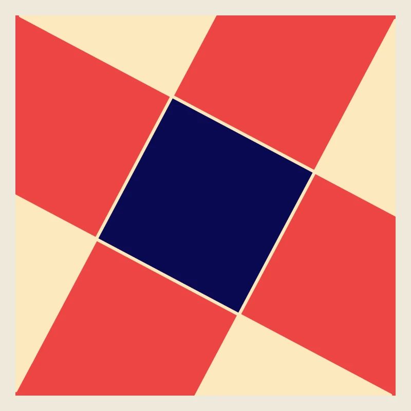 Multiple squares with different colors