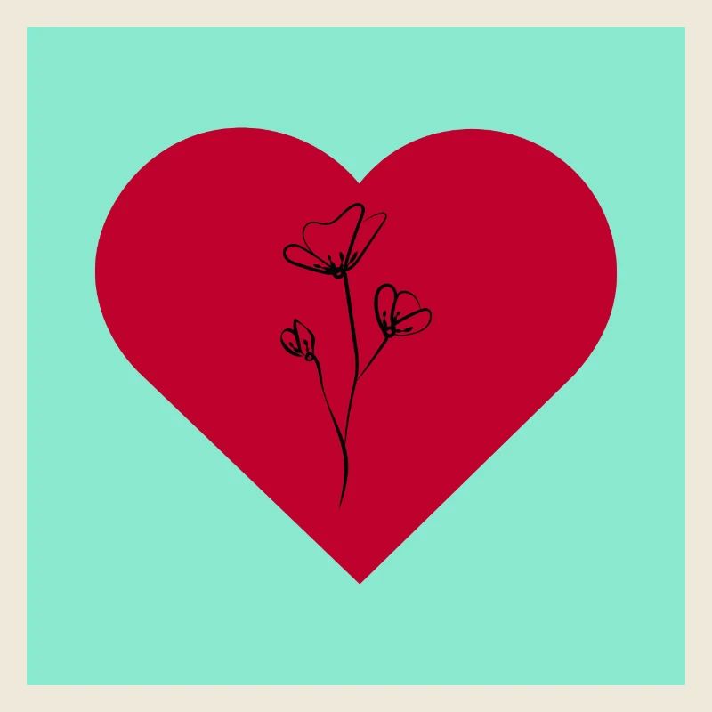 Coeur de fleur