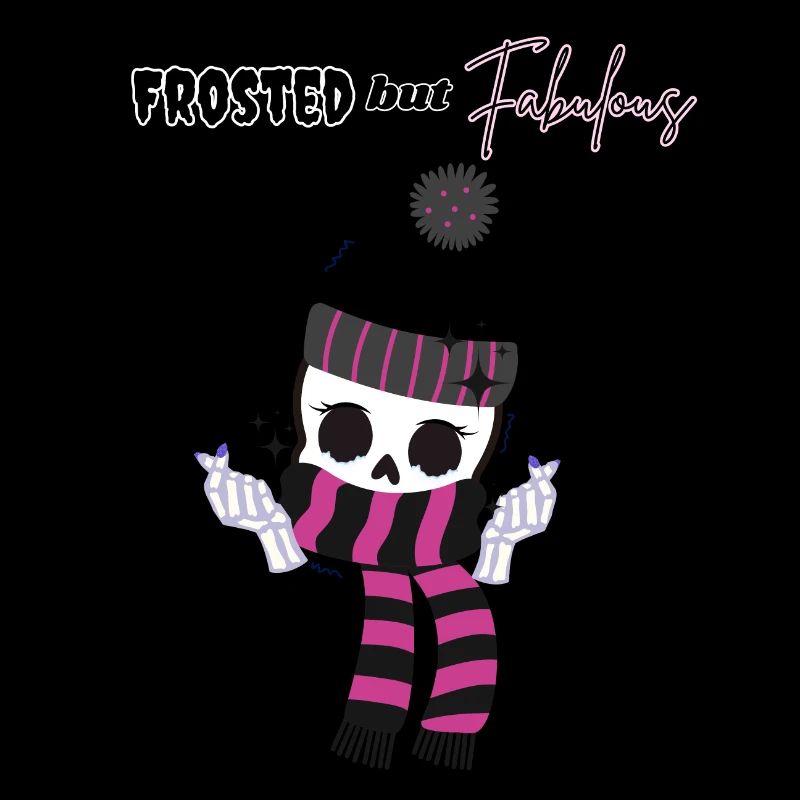 Frosted but Fabulous skeleton