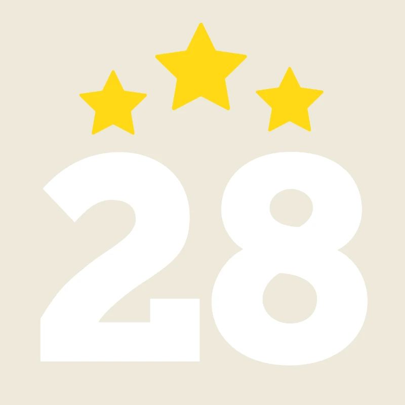 28 ans étoile - cadeau 28e anniversaire