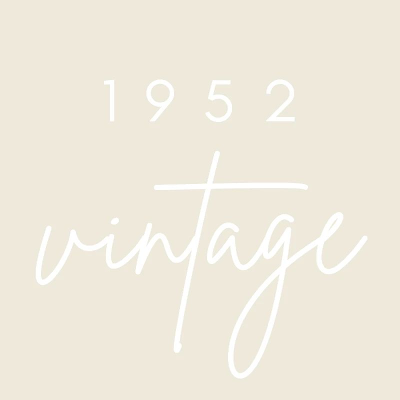 Jahrgang 1952 Geburtstag