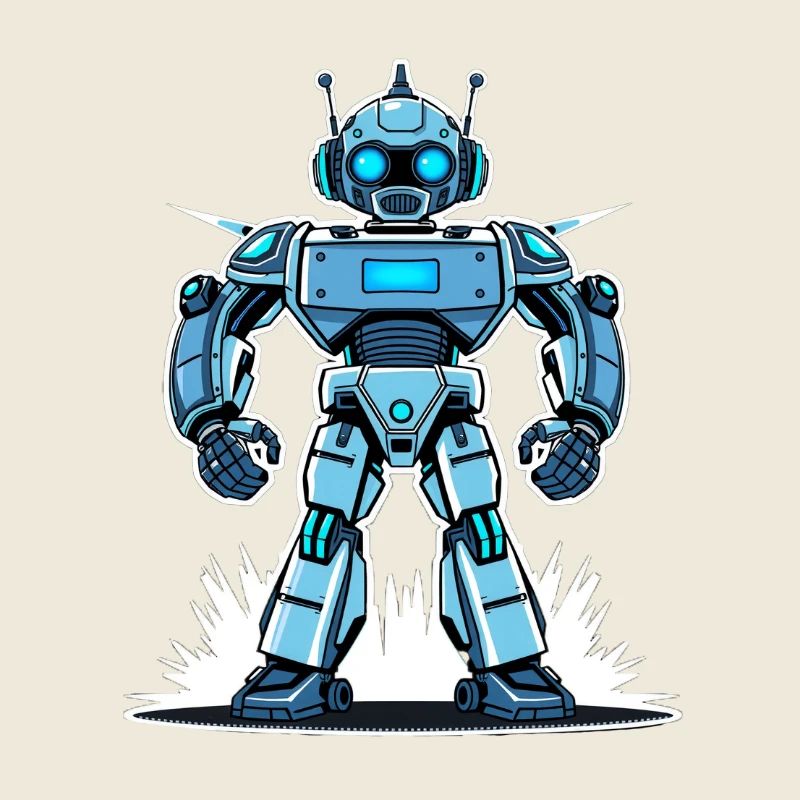 Cyber-Roboter – High-Tech Power