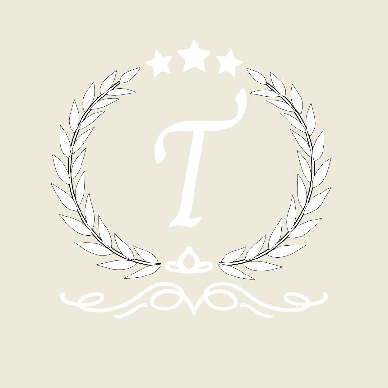 Lettre t couronne