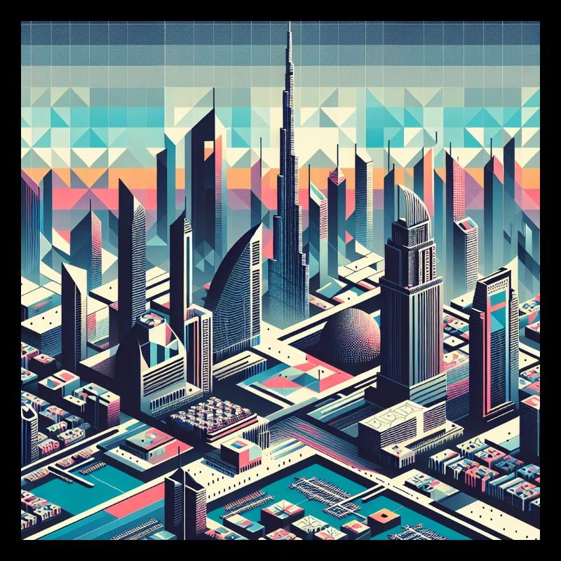 Geometric Dubai Image