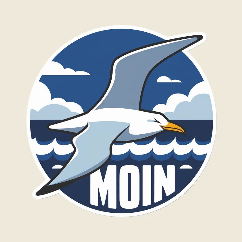 Möwe Moin Sweatshirt Logo
