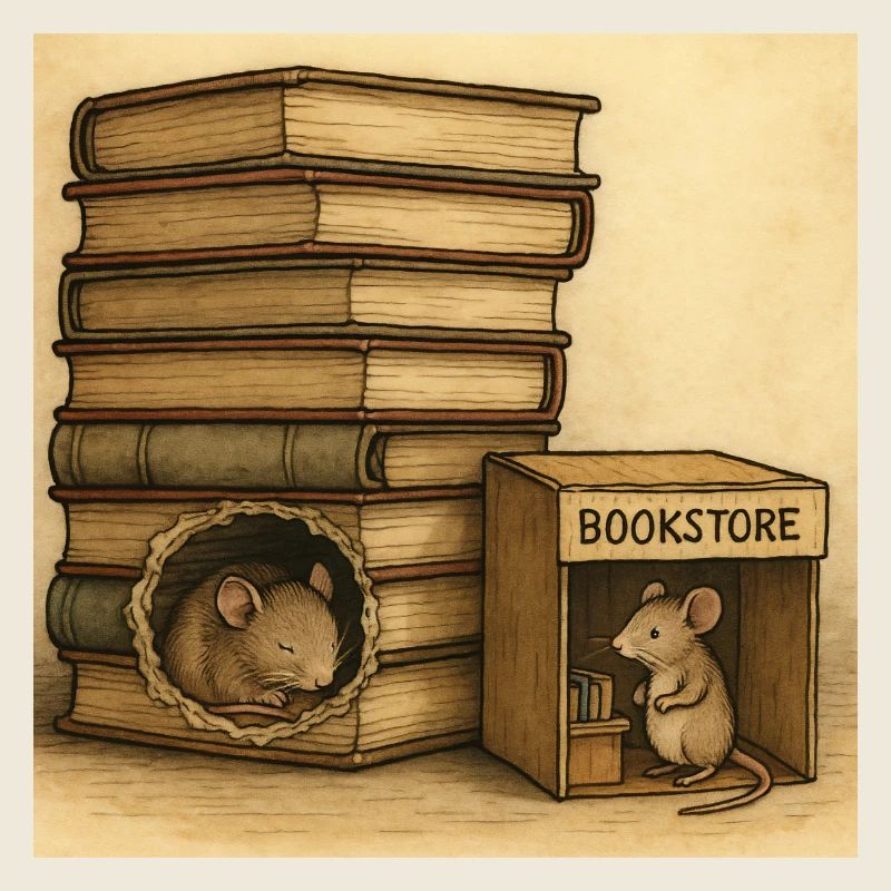 Bücher - Die eigene Buchhandlung der Mäuse