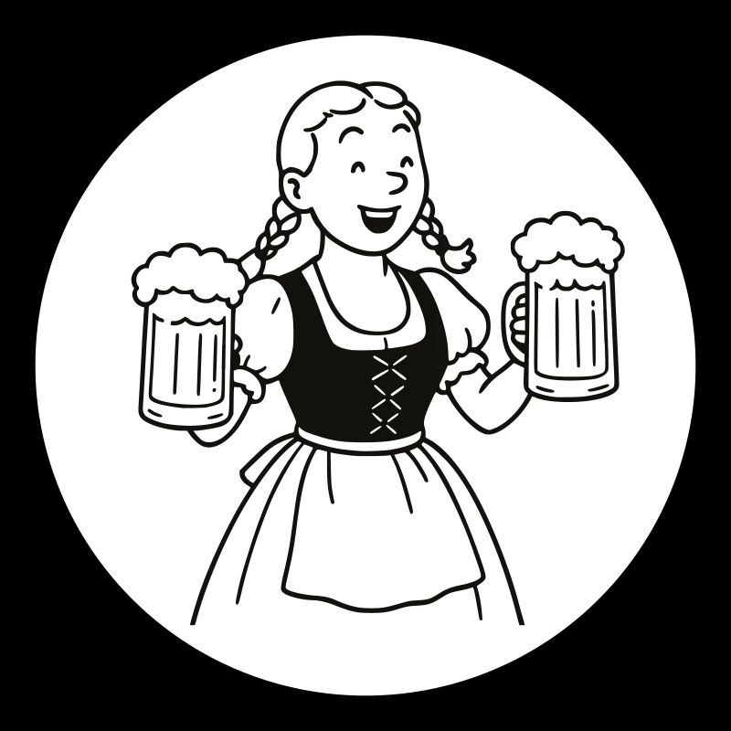 Bier mädchen