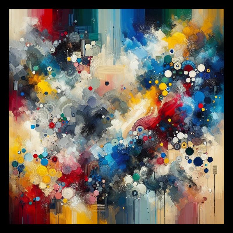 Explosion de Couleurs Abstraites