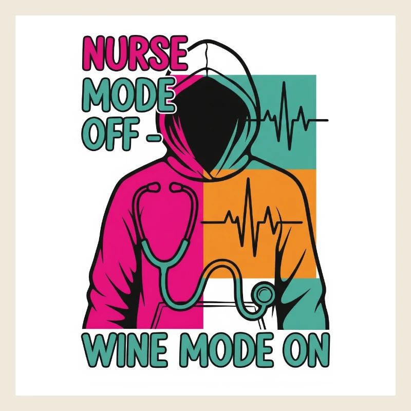 Infirmière en congé vin