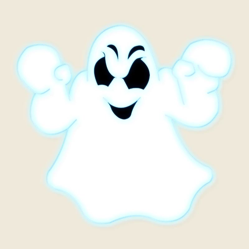 Glowing Halloween Ghost