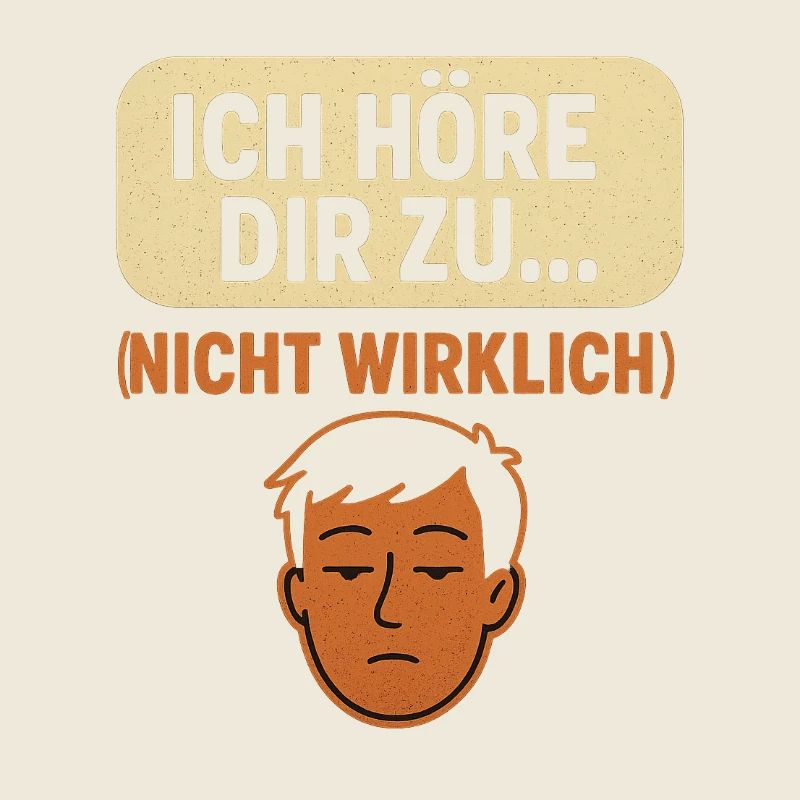 Je vous écoute... (pas vraiment)