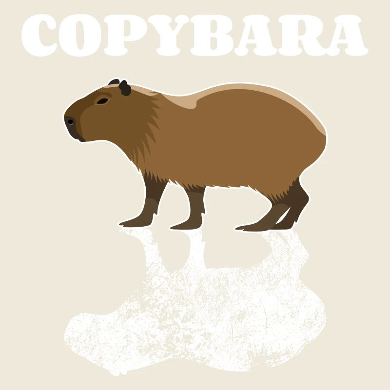 Copybara - Style de copie de mots Capybara