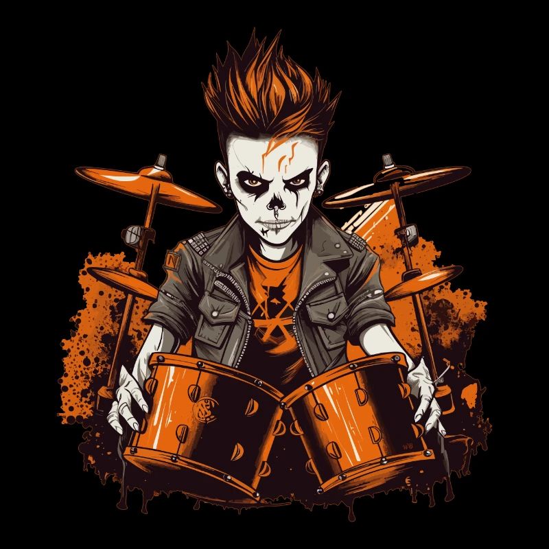 Schlagzeug Drums Punk Drummer
