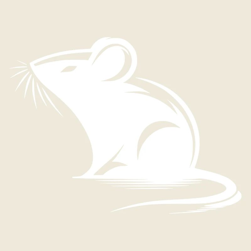 Little Cute Mouse Drawing