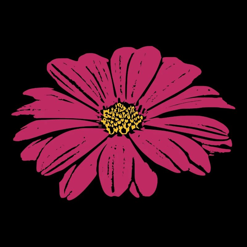 fleur, fleur, rouge, violet