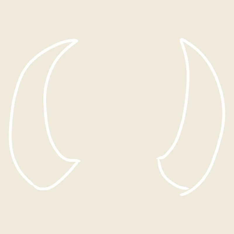 Symbole des cornes de corne