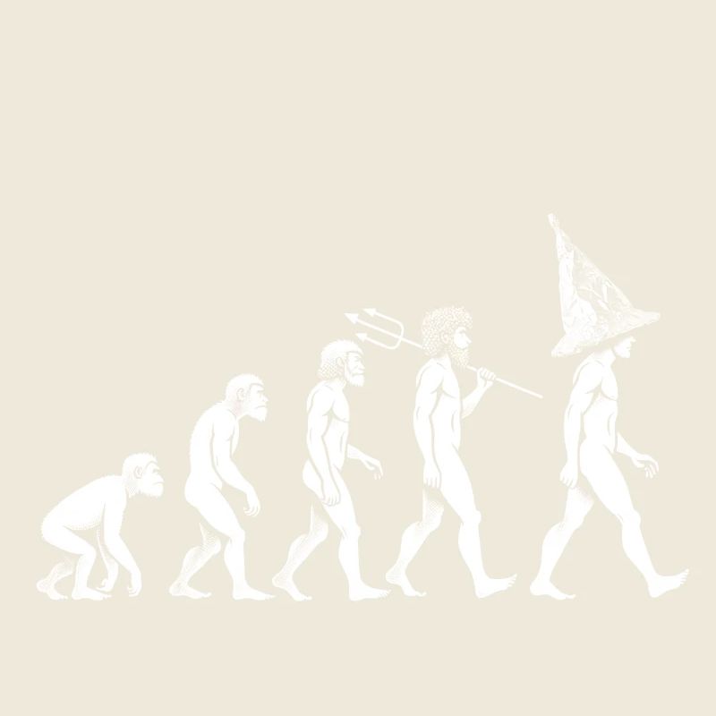 Steampunk Evolution with Aluminum Hat
