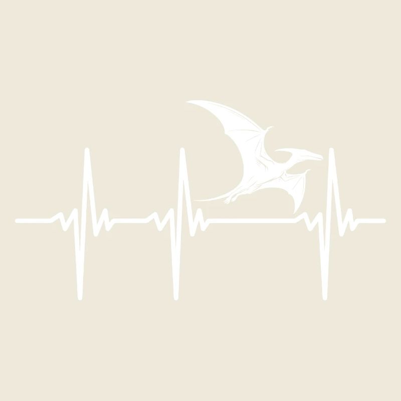 Heartbeat Dino Pteranodon Dinosaur Pterosaur