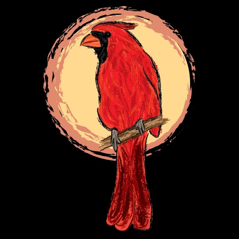 Rotkardinal / Northern Cardinal Design II