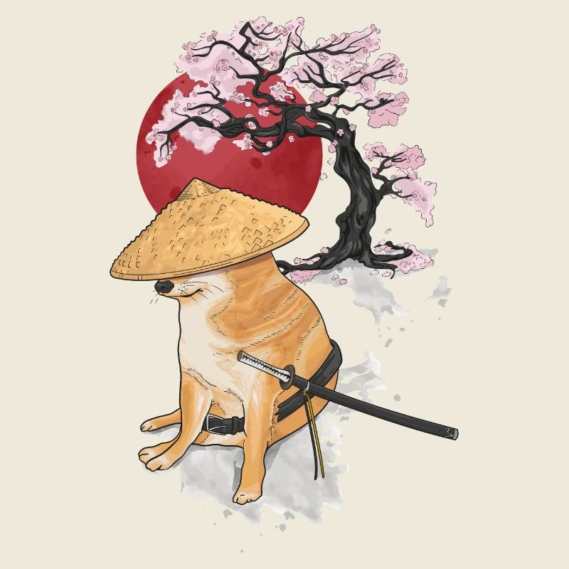 samouraïs cheems