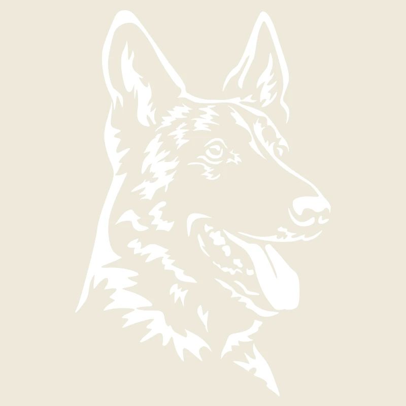 Malinois Tête « Black Edition »