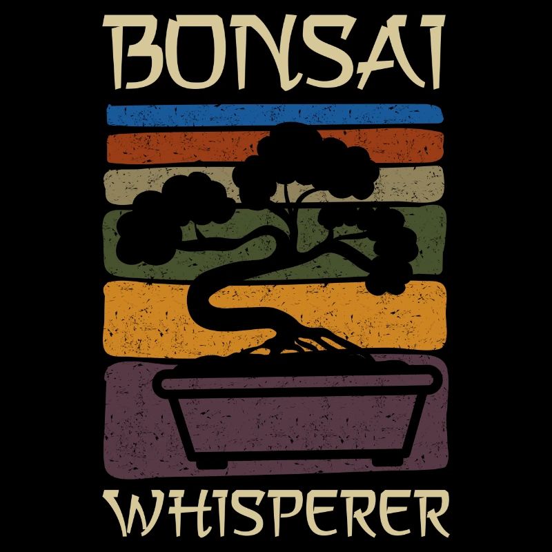 lustig Bonsai Flüsterer Spruch Vintage Geschenk