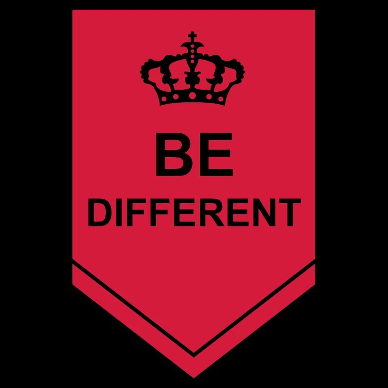 Soyez différent Logo Design