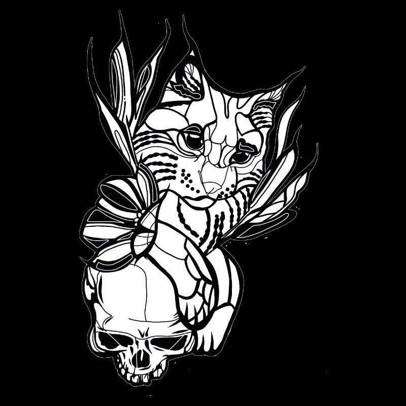 Crâne // Chat