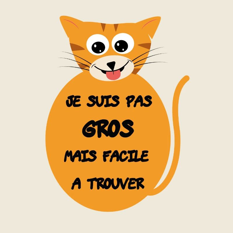 Chat enrobé mignon