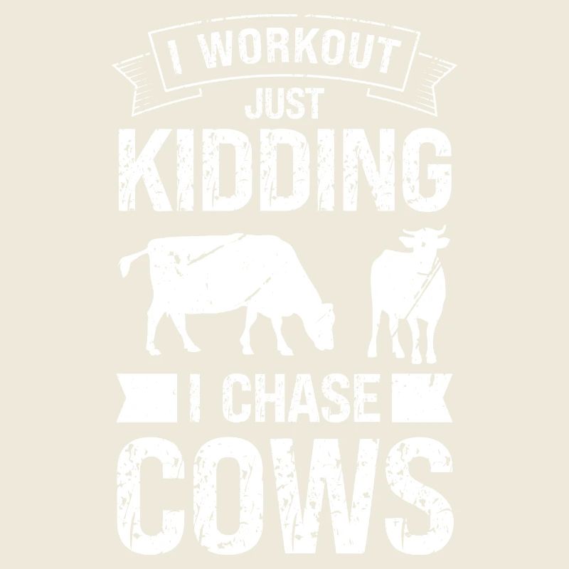 Je ne fais que faire de l’exercice, je chasse les vaches