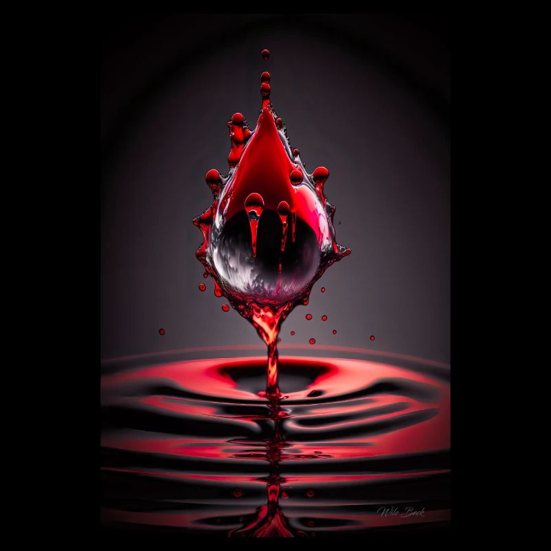 Gouttes rouges 2