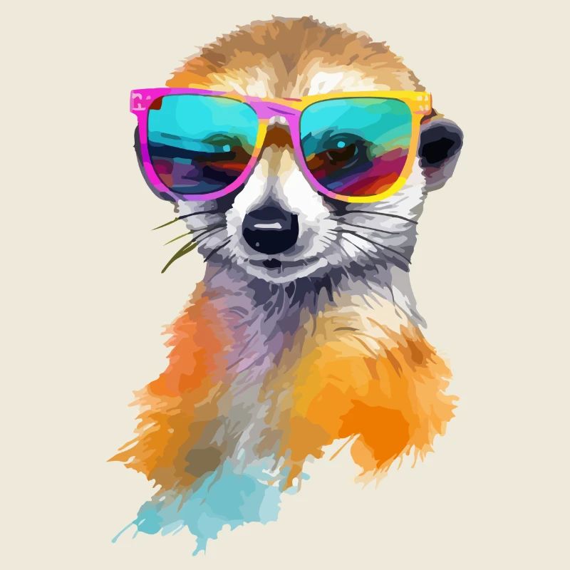 Migno, das Erdmännchen mit Brille