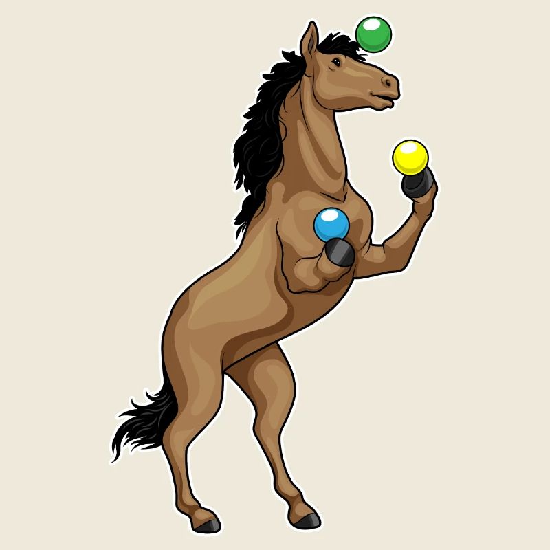 Jongleur de cheval
