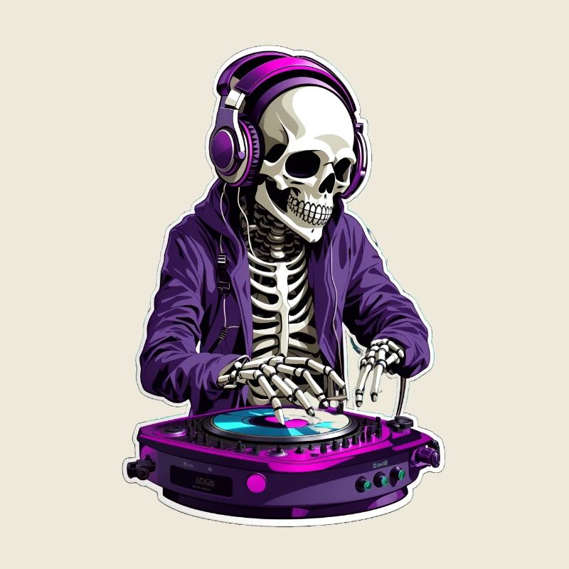 Skeleton DJ
