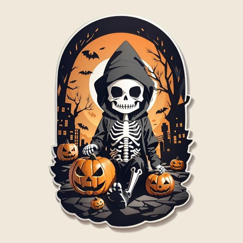 Halloween Skelette