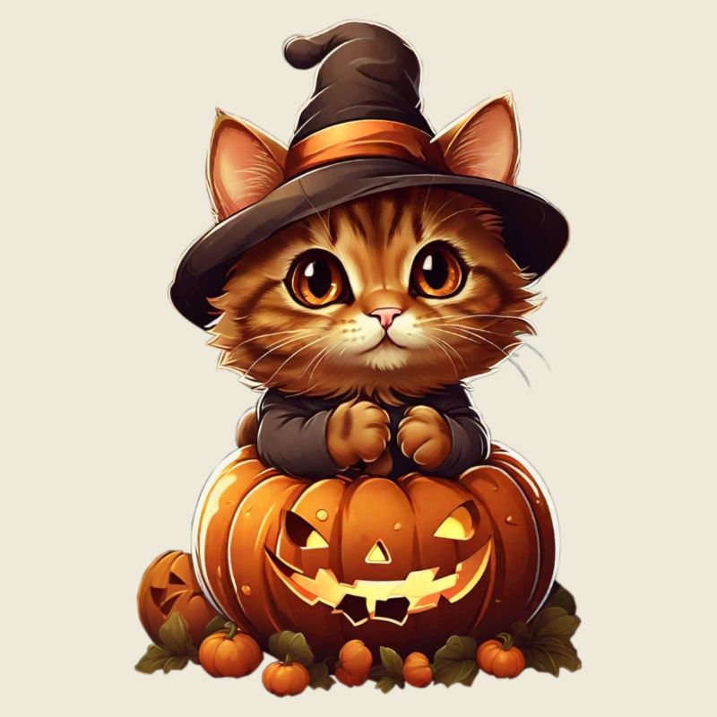 Chat d’Halloween