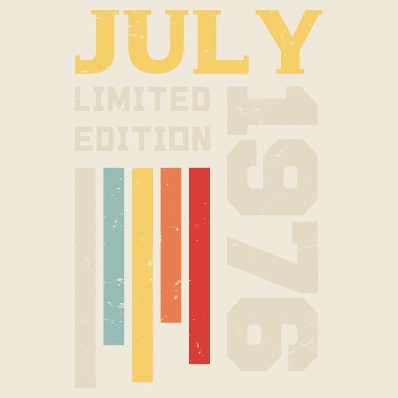 Juli 1976 - Juli 1976 Geburtstagsgeschenk